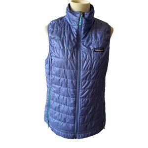 PATAGONIA NANO PUFFER VEST POLARTEC LIGHTWEIGHT OUTDOORS ATHLETIC QUILTED S